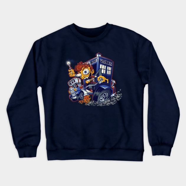 Who Fink Crewneck Sweatshirt by poopsmoothie